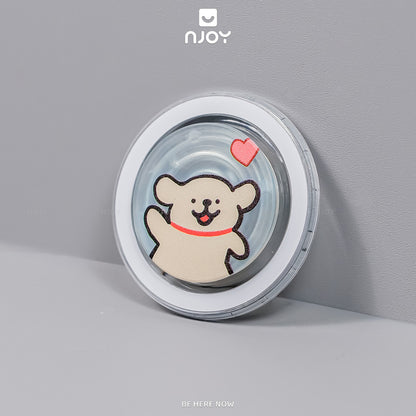 Giá Đỡ Điện Thoại Popsocket In Hình Gấu Dễ Thương Hít Từ Tính Cho Điện Thoại iPhone Samsung Njoyshop