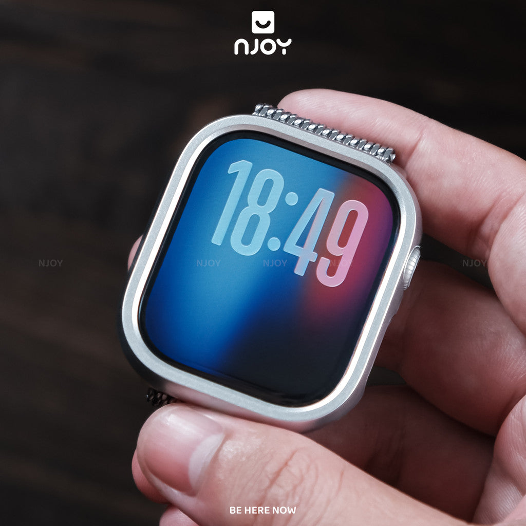 Ốp Viền Kim Loại Bảo Vệ Chống Sốc Cho Đồng Hồ Apple Watch Ultra Series S11 10 9 8 7 6 SE 44/45/46/49 38/40/41/42mm