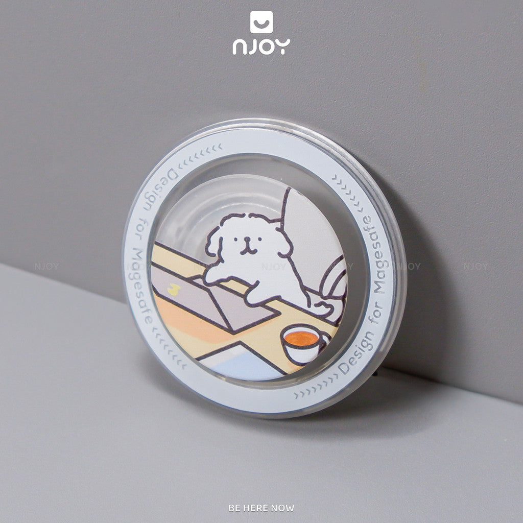 Giá Đỡ Điện Thoại Popsocket In Hình Gấu Dễ Thương Hít Từ Tính Cho Điện Thoại iPhone Samsung Njoyshop