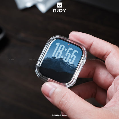 Ốp Trong Suốt Bảo Vệ Viền Chống Trầy Cho Đồng Hồ Apple Watch Ultra Series S11 10 9 8 7 6 SE 44/45/46/49 38/40/41/42mm