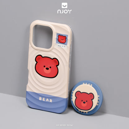 Ốp Lưng In Hình Hiệu Ứng Giọt Nước 3D Chó Mèo Pet Zoo Cho Điện Thoại iPhone 17 Pro Max 16 15 14 13