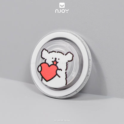 Giá Đỡ Điện Thoại Popsocket In Hình Gấu Dễ Thương Hít Từ Tính Cho Điện Thoại iPhone Samsung Njoyshop