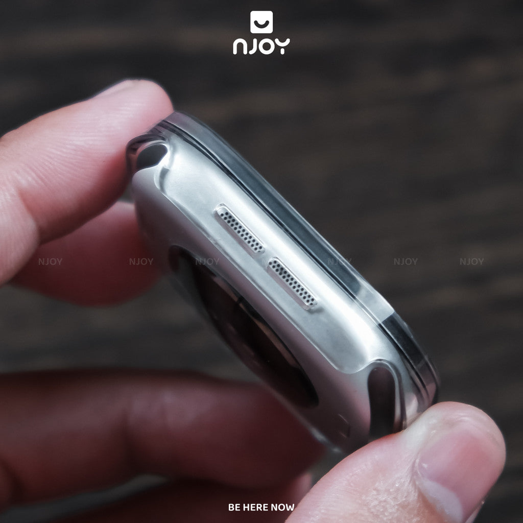Ốp Kính Cường Lực Trong Suốt Bảo Vệ Màn Cho Đồng Hồ Apple Watch Ultra Series S11 10 9 8 7 6 SE 44/45/46/49 38/40/41/42mm