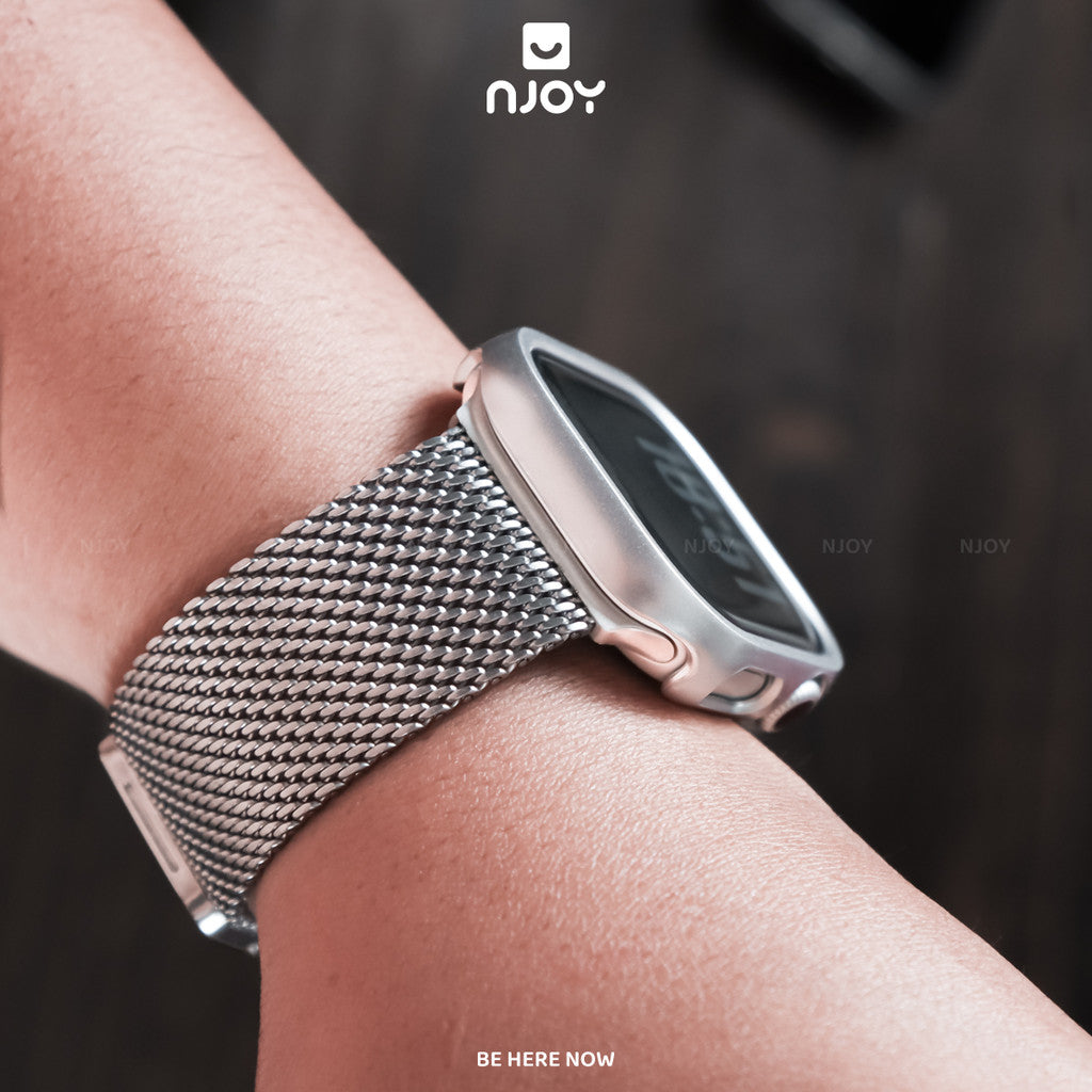 Ốp Viền Kim Loại Bảo Vệ Chống Sốc Cho Đồng Hồ Apple Watch Ultra Series S11 10 9 8 7 6 SE 44/45/46/49 38/40/41/42mm
