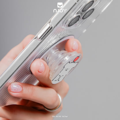 Giá Đỡ Điện Thoại Popsocket In Hình Gấu Dễ Thương Hít Từ Tính Cho Điện Thoại iPhone Samsung Njoyshop