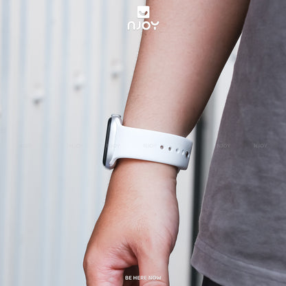 Dây Đeo Cao Su Silicon Chống Bẩn Basic Cho Đồng Hồ Apple Watch Ultra Series S11 10 9 8 7 6 SE 44/45/46/49 38/40/41/42mm