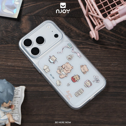 Sticker Nổi 3D Dán Trang Trí Ốp Lưng Điện Thoại iPhone Máy Tính Bảng iPad Laptop Macbook Njoyshop