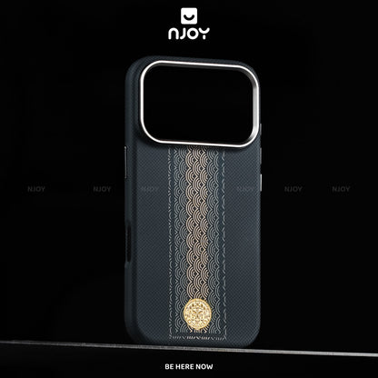 Ốp Carbon Siêu Mỏng Thần Tài Thu Hút Tài Lộc May Mắn Luck Cho Điện Thoại iPhone 17 Pro Max 16 15 14
