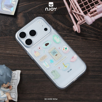 Sticker Nổi 3D Dán Trang Trí Ốp Lưng Điện Thoại iPhone Máy Tính Bảng iPad Laptop Macbook Njoyshop