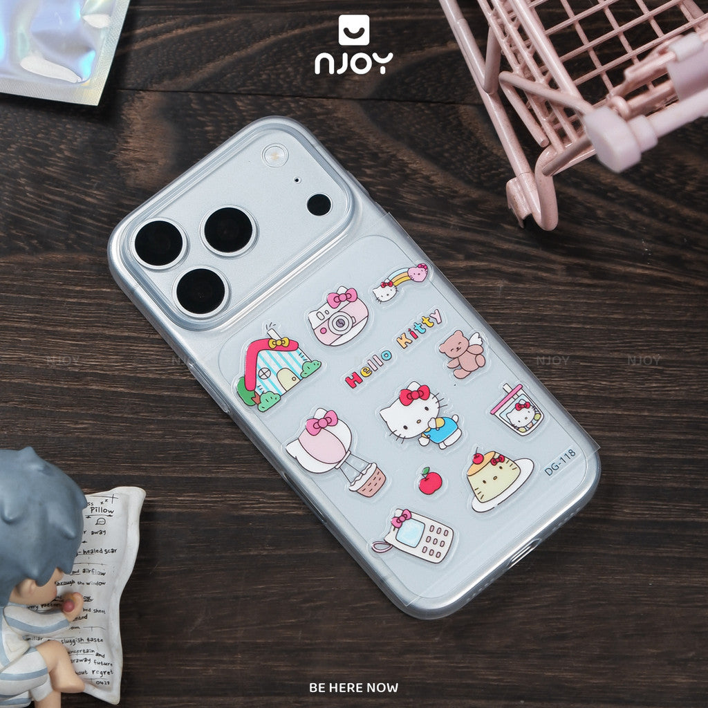 Sticker Nổi 3D Dán Trang Trí Ốp Lưng Điện Thoại iPhone Máy Tính Bảng iPad Laptop Macbook Njoyshop
