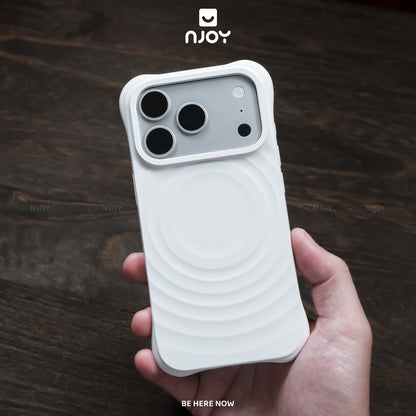 Ốp Silicon Chống Bẩn Lót Nhung Siêu Mịn Hiệu Ứng Giọt Nước Cho Điện Thoại iPhone 17 Pro Max 16
