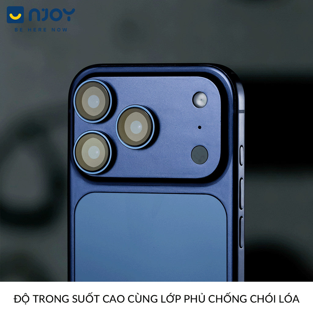 Cường Lực Camera Anank Sapphire Chuẩn GIA Cao Cấp Chống Xước Cho Điện Thoại iPhone 17 Pro Max