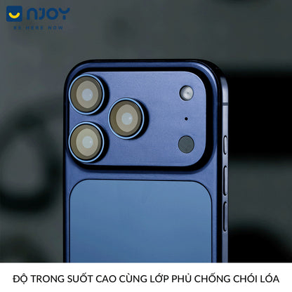 Cường Lực Camera Anank Sapphire Chuẩn GIA Cao Cấp Chống Xước Cho Điện Thoại iPhone 17 Pro Max