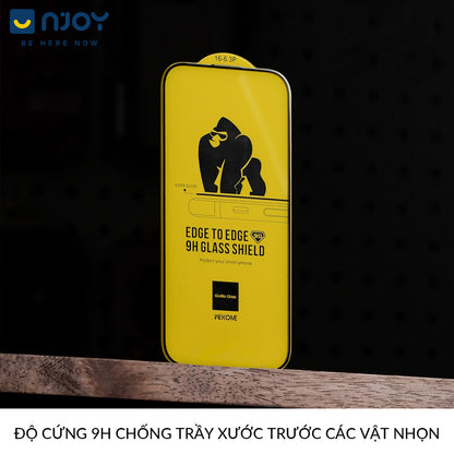 Kính Cường Lực WK Kinkong 9D Trong Suốt Không Hộp Cho Điện Thoại iPhone 17 Pro Max 16 15 14 13