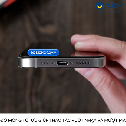 Kính Cường Lực Chống Trộm 360 Độ Kinkong Tự Dán Magic Box Cho Điện Thoại iPhone 17 Pro Max 16 15 14