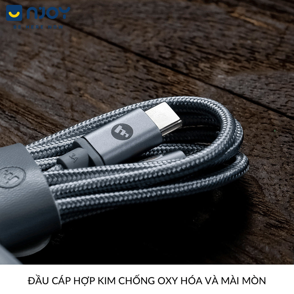 Bộ Cáp Sạc Mophie 30W Cao Cấp Chip GaN Tản Nhiệt Cho Điện Thoại iPhone 17 Pro Max 16 15 iPad Macbook