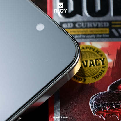 Kính Cường Lực Tự Dán Chống Trộm WK Godzura 6D Siêu Mỏng Cho Điện Thoại iPhone 17 Pro Max 16 15 14