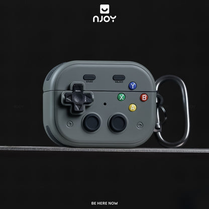 Vỏ Ốp Silicon Game Bảo Vệ Hộp Sạc Tai Nghe Airpods Pro 3 Pro 2 Airpods 4 Kèm Móc Khóa Chống Sốc