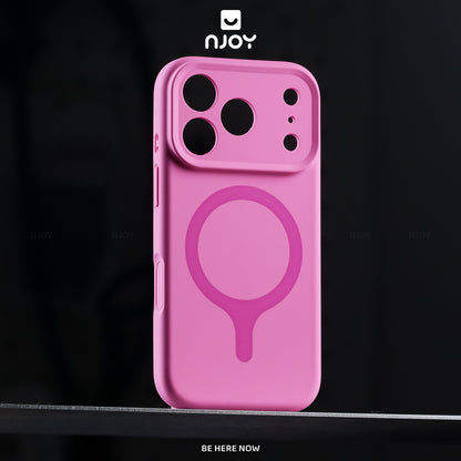 Ốp Silicon Chống Bẩn Bảo Vệ Camera Lót Nhung Cao Cấp Magsafe Cho Điện Thoại iPhone 17 Pro Max