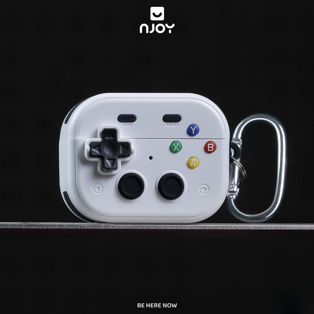 Vỏ Ốp Silicon Game Bảo Vệ Hộp Sạc Tai Nghe Airpods Pro 3 Pro 2 Airpods 4 Kèm Móc Khóa Chống Sốc