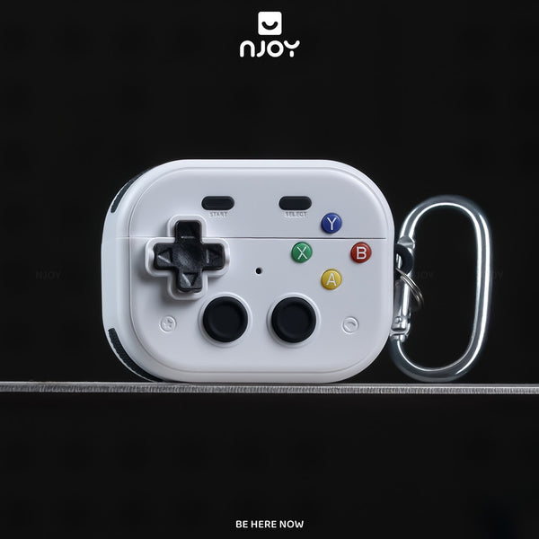 Vỏ Ốp Silicon Game Bảo Vệ Hộp Sạc Tai Nghe Airpods Pro 3 Pro 2 Airpods 4 Kèm Móc Khóa Chống Sốc