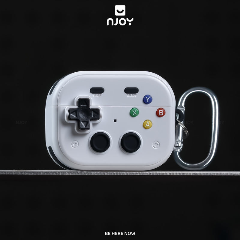 Vỏ Ốp Silicon Game Bảo Vệ Hộp Sạc Tai Nghe Airpods Pro 3 Pro 2 Airpods 4 Kèm Móc Khóa Chống Sốc