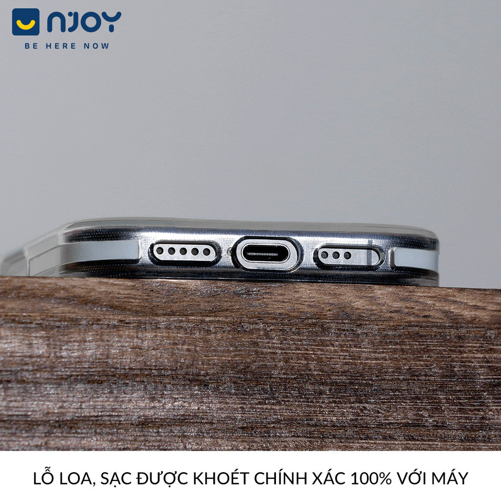 Ốp Phản Quang Magsafe Viền Trong Suốt Chống Trượt Cho Điện Thoại iPhone 17 Pro Max 16 15 14 13