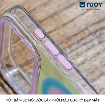 Ốp Nhám Chống Bẩn Màu Pastel Pop City Chống Sốc Cho Điện Thoại iPhone 17 Pro Max 16 15 14 13