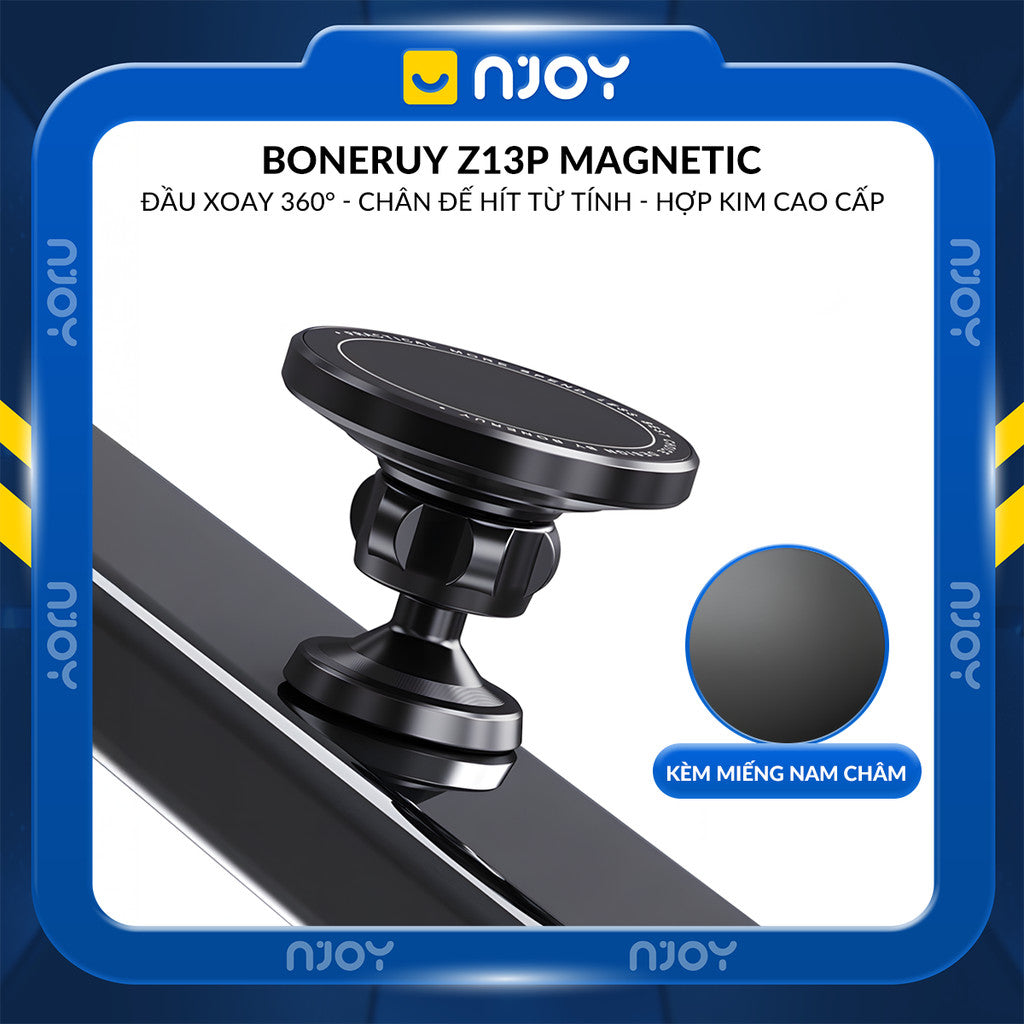 Giá Đỡ Điện Thoại Boneruy Chân Đế Hít Từ Tính Cao Cấp Cho Điện Thoại iPhone 17 Pro Max 16 15 14 13