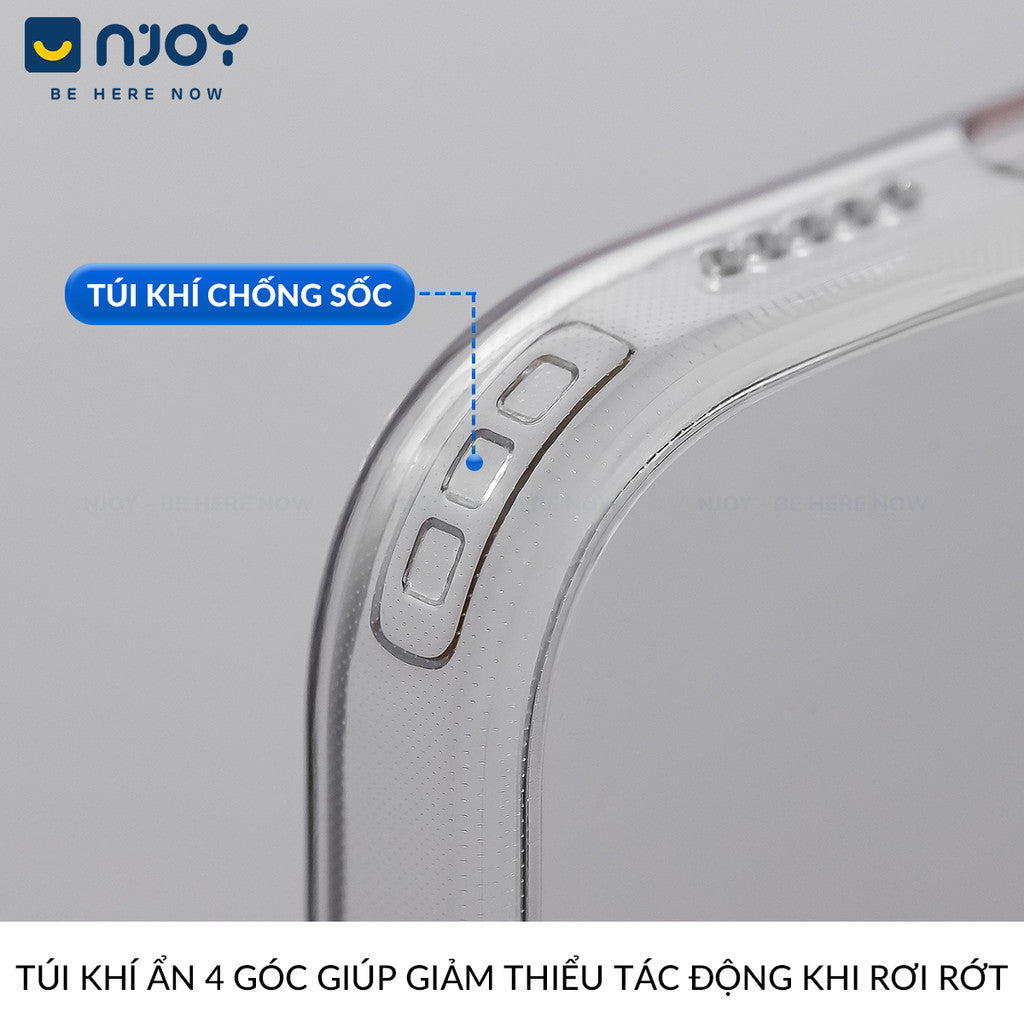 Ốp Trong Suốt Có Nút AI Chống Sốc Bảo Vệ Camera Cho Điện Thoại iPhone 17 Pro Max 16 15 14 13