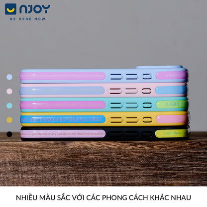 Ốp Chống Bẩn Retro Pop City Chống Sốc Bảo Vệ Camera Cho Điện Thoại iPhone 17 Pro Max 16 15 14 13