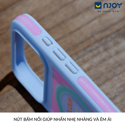 Ốp Chống Bẩn Retro Pop City Chống Sốc Bảo Vệ Camera Cho Điện Thoại iPhone 17 Pro Max 16 15 14 13