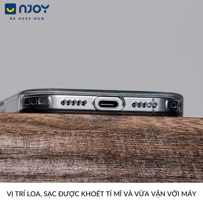 Ốp Trong Suốt Có Nút AI Chống Sốc Bảo Vệ Camera Cho Điện Thoại iPhone 17 Pro Max 16 15 14 13