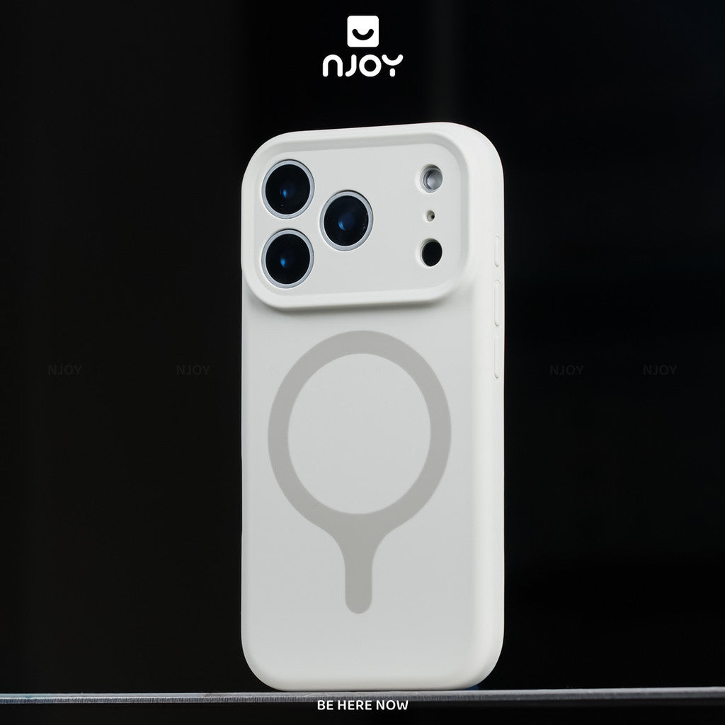 Ốp Silicon Chống Bẩn Bảo Vệ Camera Lót Nhung Cao Cấp Magsafe Cho Điện Thoại iPhone 17 Pro Max