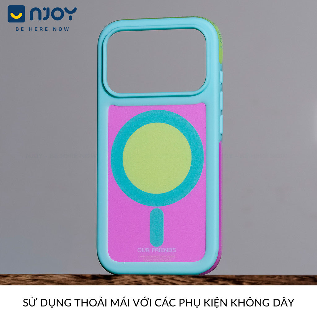 Ốp Chống Bẩn Retro Pop City Chống Sốc Bảo Vệ Camera Cho Điện Thoại iPhone 17 Pro Max 16 15 14 13