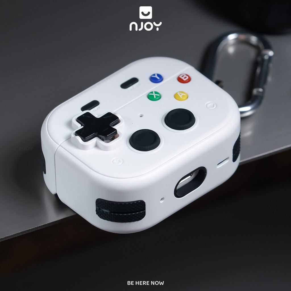Vỏ Ốp Silicon Game Bảo Vệ Hộp Sạc Tai Nghe Airpods Pro 3 Pro 2 Airpods 4 Kèm Móc Khóa Chống Sốc