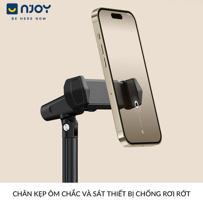 Giá Đỡ Điện Thoại Boneruy Để Bàn Xoay 360 Độ Điều Chỉnh Độ Cao Chân Đế Dày Ổn ĐỊnh Chống Rung Lắc