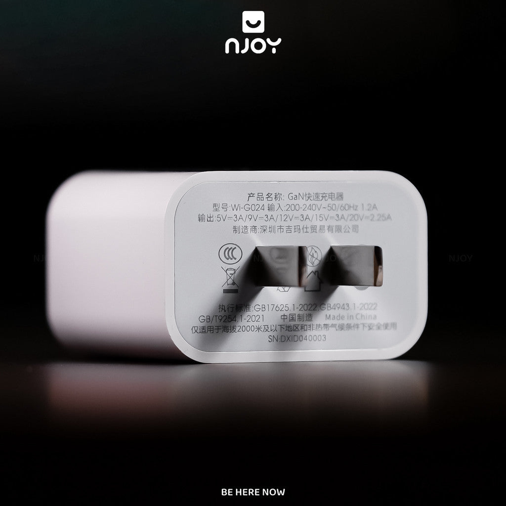 Bộ Sạc Nhanh 45W GaN Wiwu Essen Type C To C Cho Điện Thoại iPhone 18 Pro Max 17 16 15 Macbook iPad