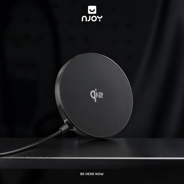 Đế Sạc Không Dây Chuẩn Qi2 Sạc Nhanh 15W Cho Điện Thoại iPhone 17 Pro Max 16 15 14 13 Airpods