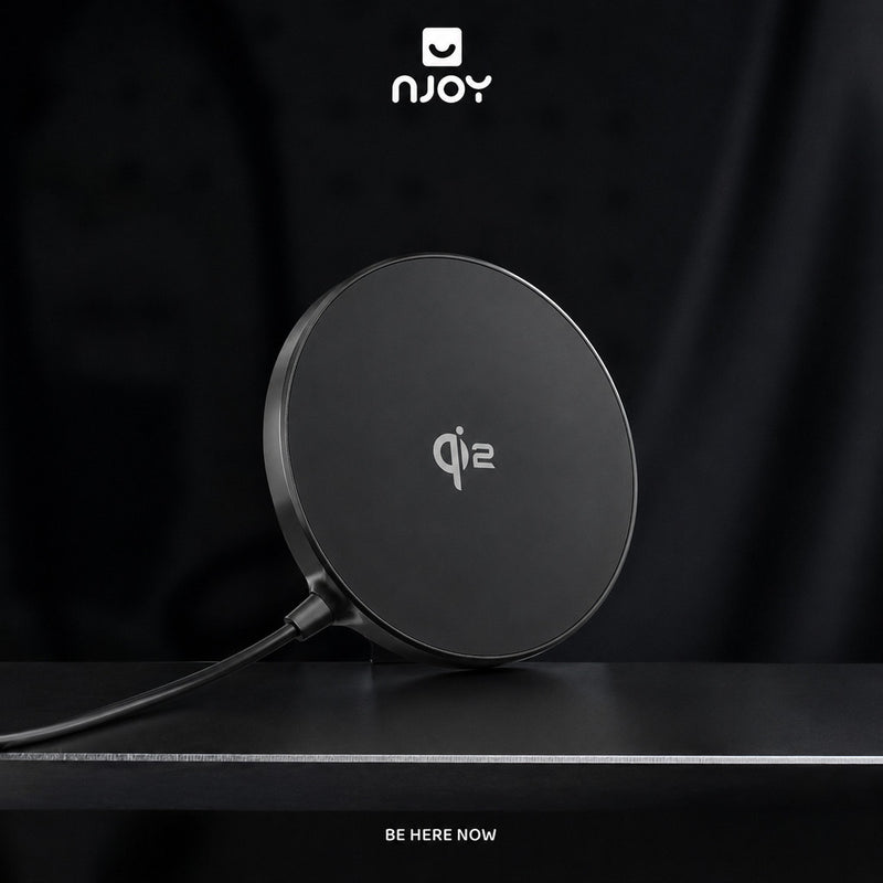Đế Sạc Không Dây Chuẩn Qi2 Sạc Nhanh 15W Cho Điện Thoại iPhone 17 Pro Max 16 15 14 13 Airpods
