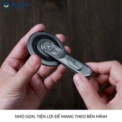 Giá Đỡ Nam Châm Magsafe Kim Loại Cao Cấp 360 Độ Cho Điện Thoại iPhone 17 Pro Max 16 15 14 13 12