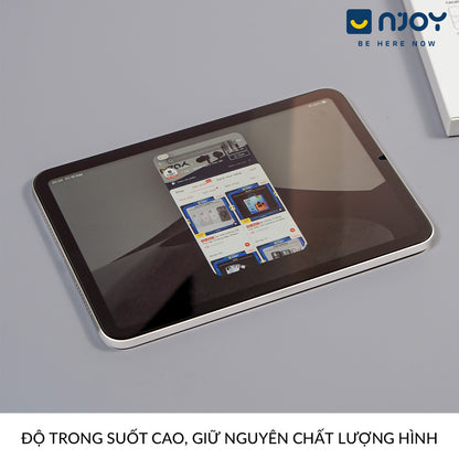 Kính Cường Lực Tự Dán Trong Suốt Cho iPad Mini 7 6 Air 7 6 5 Pro M4 M2 M1 Gen 11 10 9 8 7