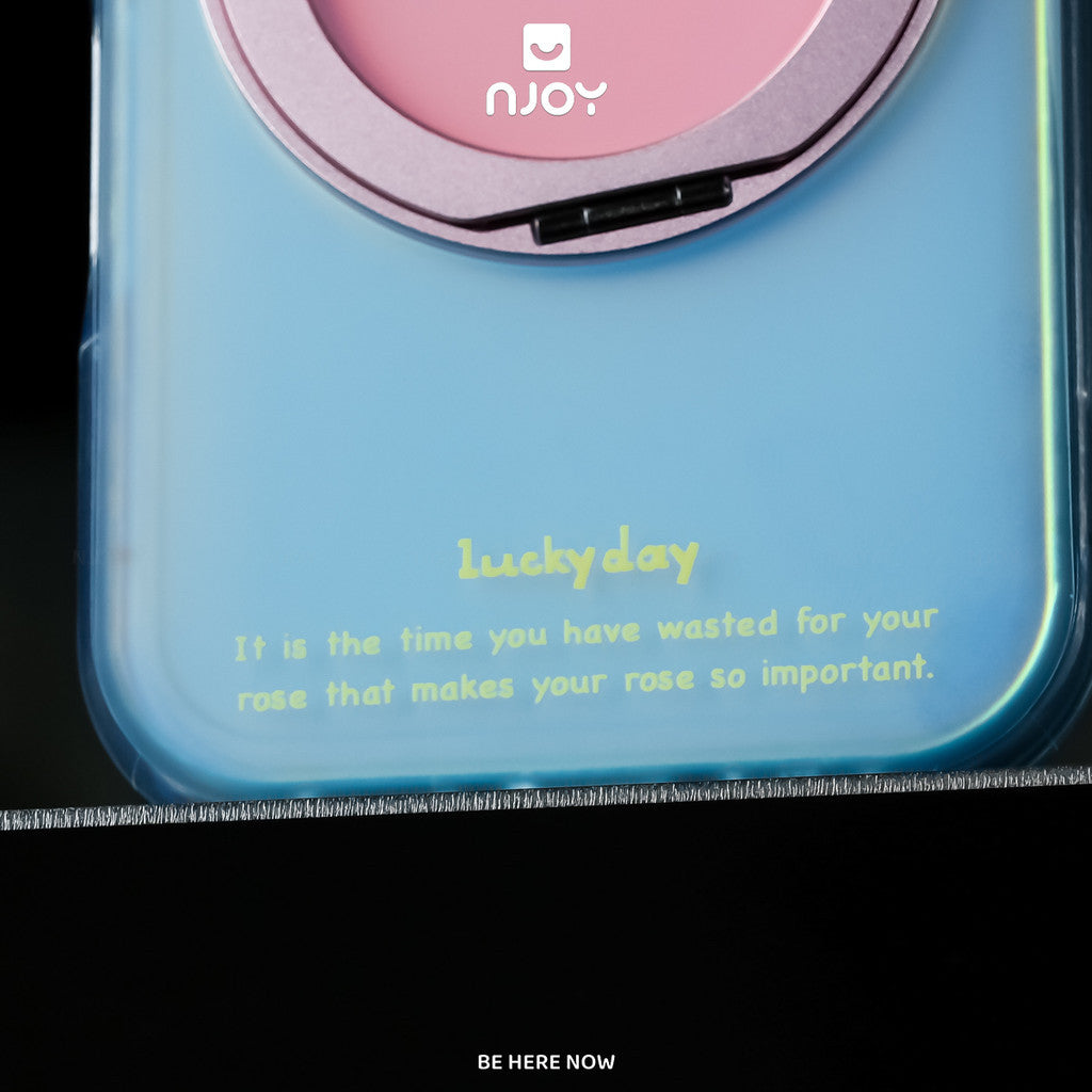 Ốp Lưng Ombre Gradient Có Giá Đỡ Xoay 360 Độ Sạc Magsafe Cho Điện Thoại iPhone 18 Pro Max 17 16 15 14