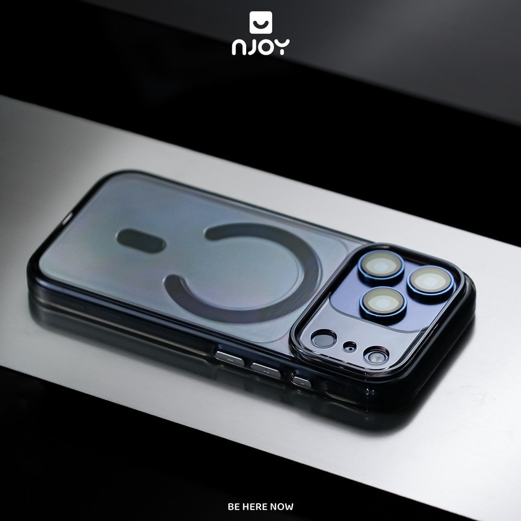 Ốp Trong Suốt Chống Sốc Nhựa Cứng Không Ố Vàng Nút Bấm Kim Loại Cho Điện Thoại iPhone 17 Pro Max