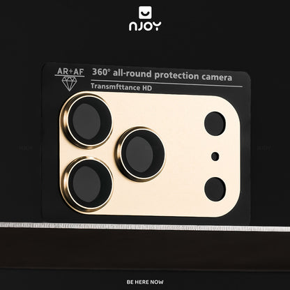 Cường Lực Bảo Vệ Camera Khung Hợp Kim Nhôm Phủ AR Chống Vân Tay Cho Điện Thoại iPhone 18 Pro Max 17