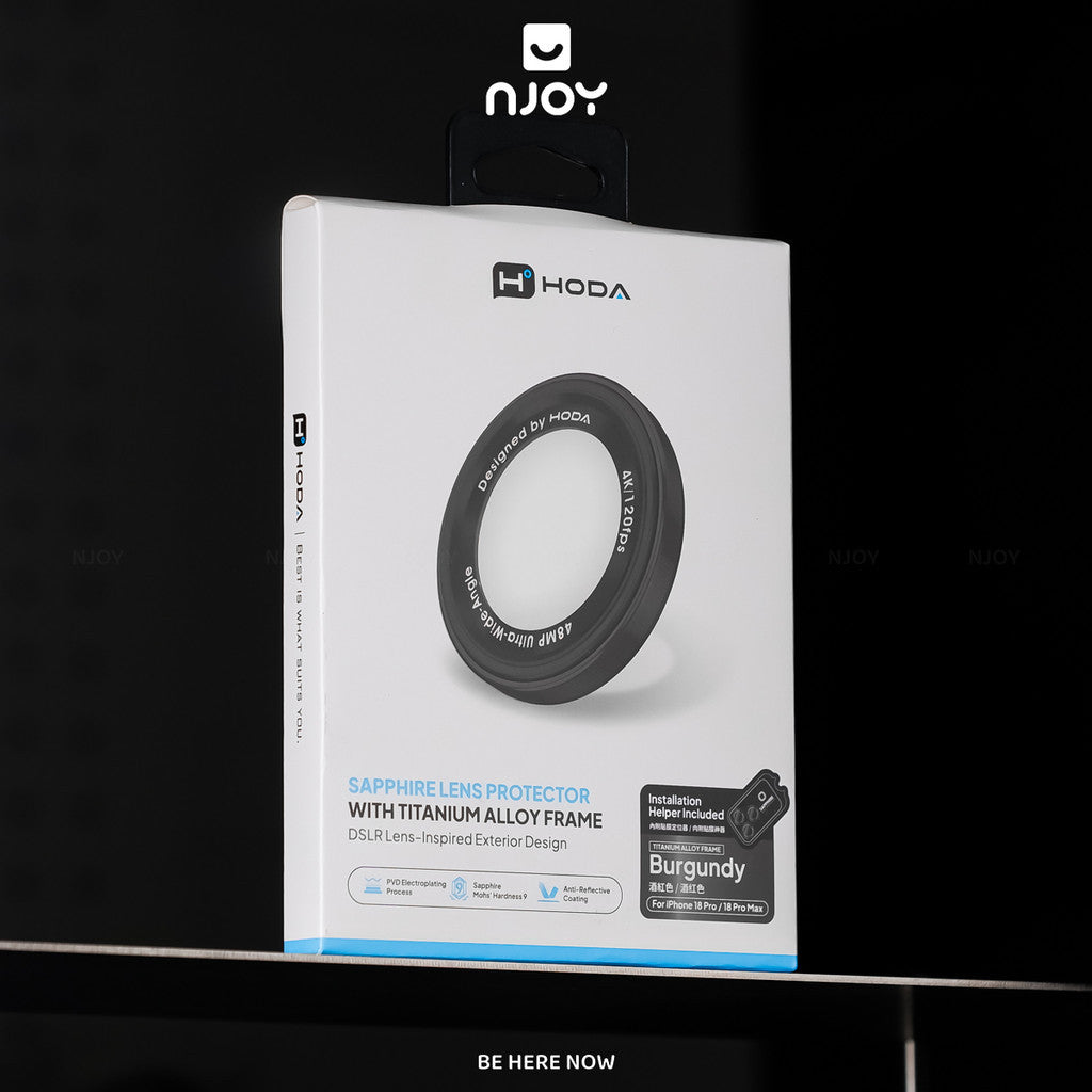 Lens Bảo Vệ Camera Hoda Sapphire Monocular Cao Cấp Chống Trầy Cho Điện Thoại iPhone 18 Pro Max
