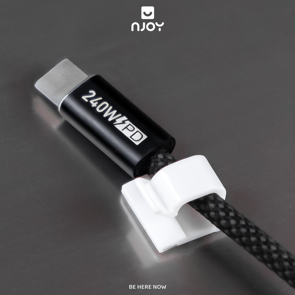 Nẹp Cố Định Dây Tidy Mini Bản Nhỏ Có Keo Dán Sẵn Khóa Cài Giữ Gọn Dây Sạc Dây Tai Nghe Dây Cáp