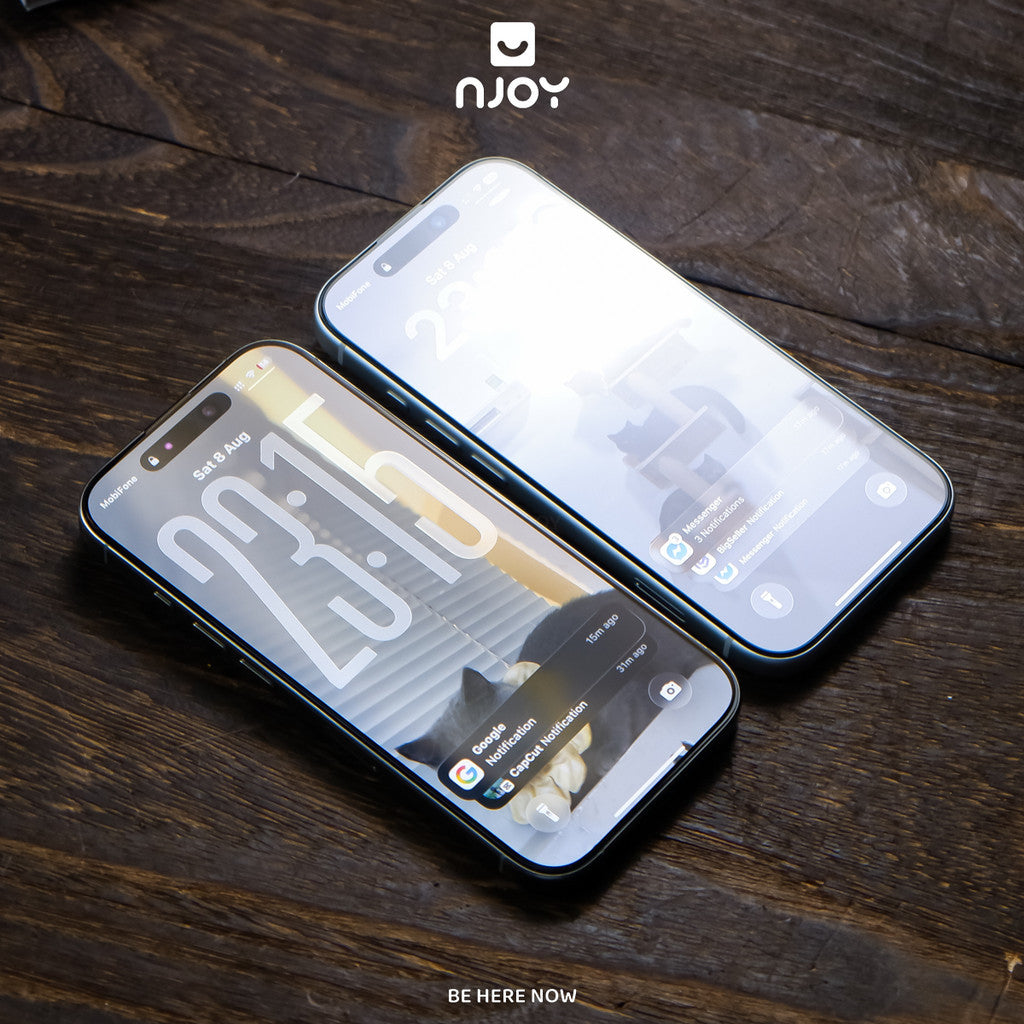 Kính Cường Lực Kuzoom Chống Tia Cực Tím 2.5D Cao Cấp Cho Điện Thoại iPhone 17 Pro Max 16 15 14