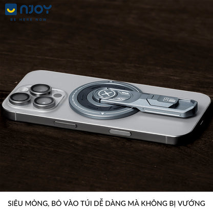 Giá Đỡ Nam Châm Magsafe Kim Loại Cao Cấp 360 Độ Cho Điện Thoại iPhone 17 Pro Max 16 15 14 13 12