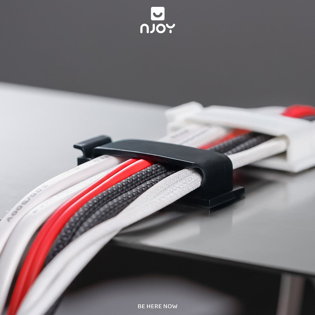 Nẹp Cố Định Dây Điện Bản Rộng 32mm Tidy Wide Kẹp Nhiều Dây Gọn Gàng Dán Bàn Làm Việc Tường Tivi Ô Tô